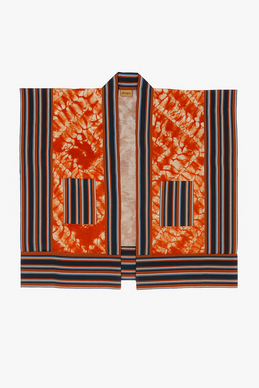Ashabi Adire & Aso-Oke Kimono Jacket