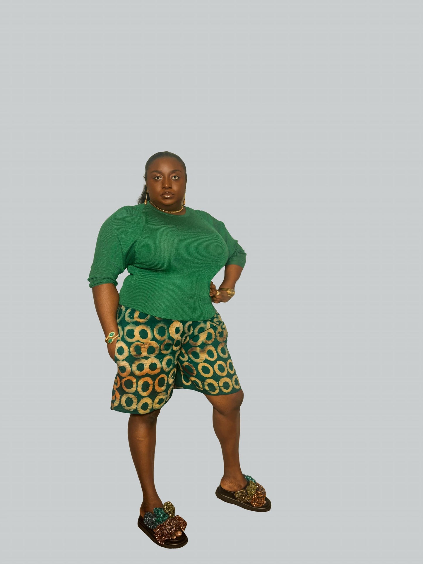 Adire High-Waist Short