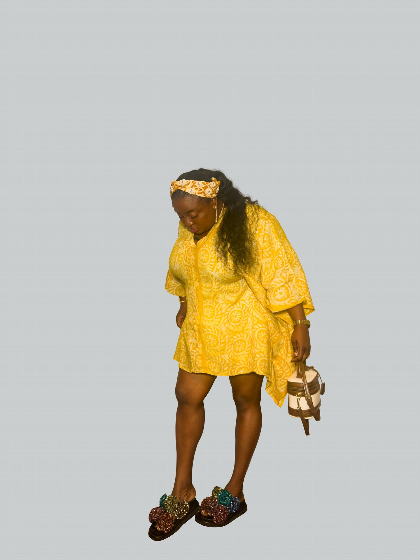 Adire Agbada Top