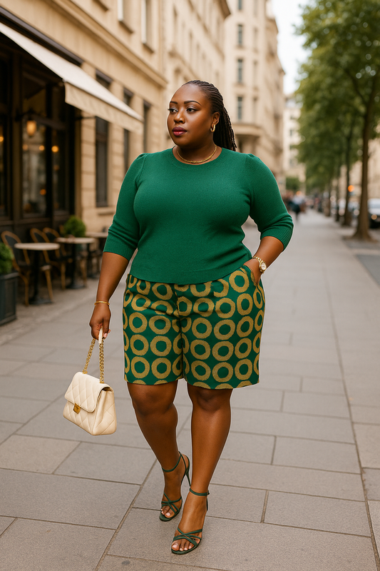 Adire High-Waist Short