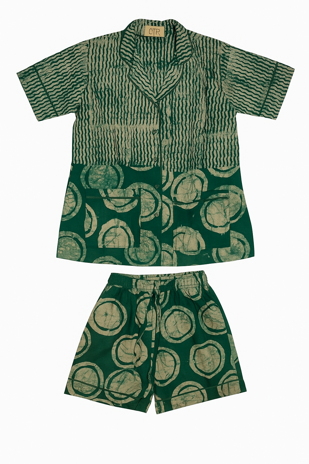 ZEE Adire Two-Piece Co-Ord Set