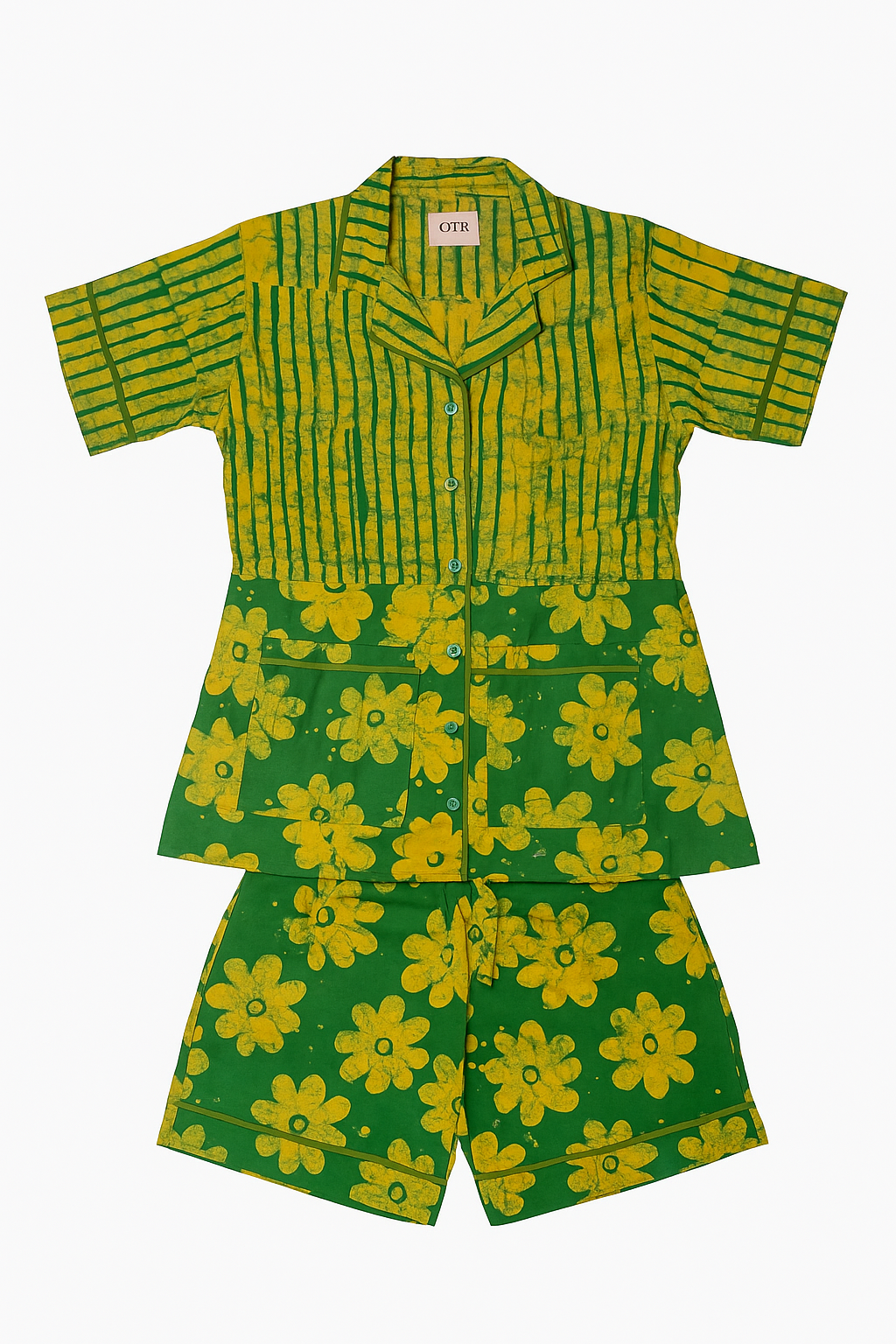 ZEE Adire Two-Piece Co-Ord Set