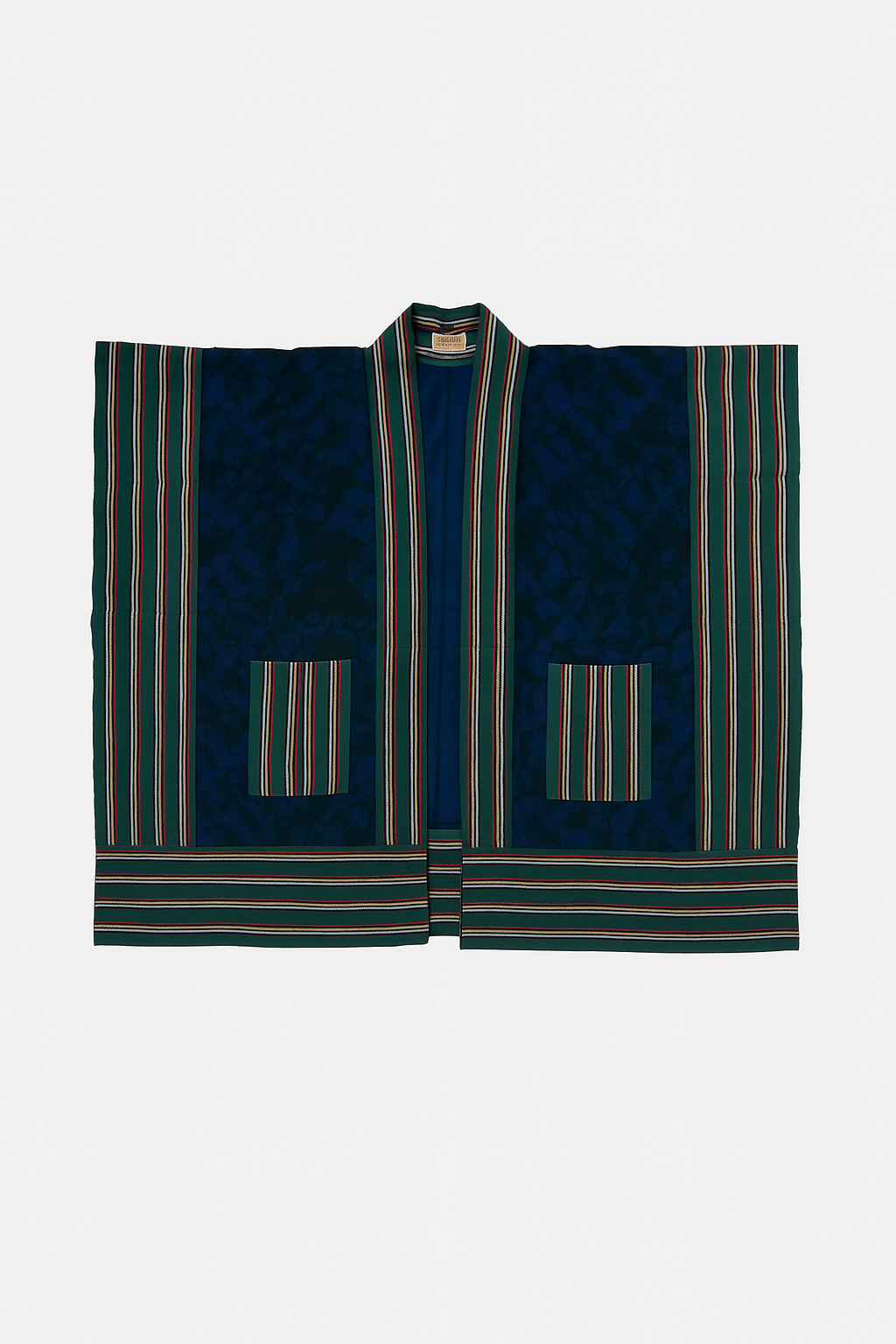 Ashabi Adire & Aso-Oke Kimono Jacket