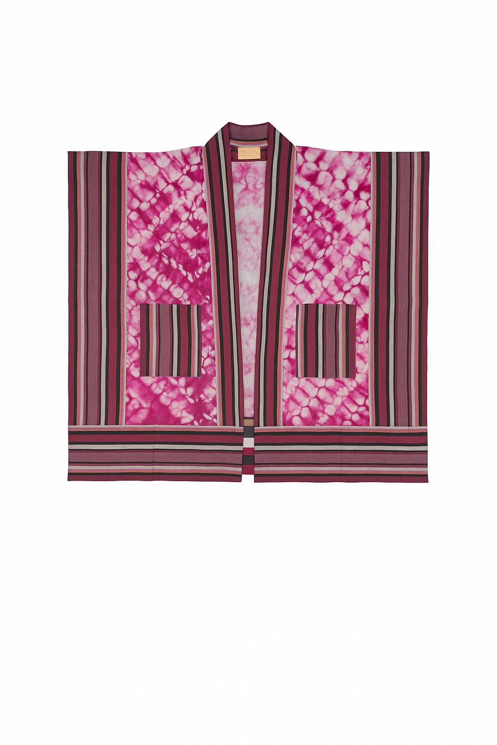 Ashabi Adire & Aso-Oke Kimono Jacket