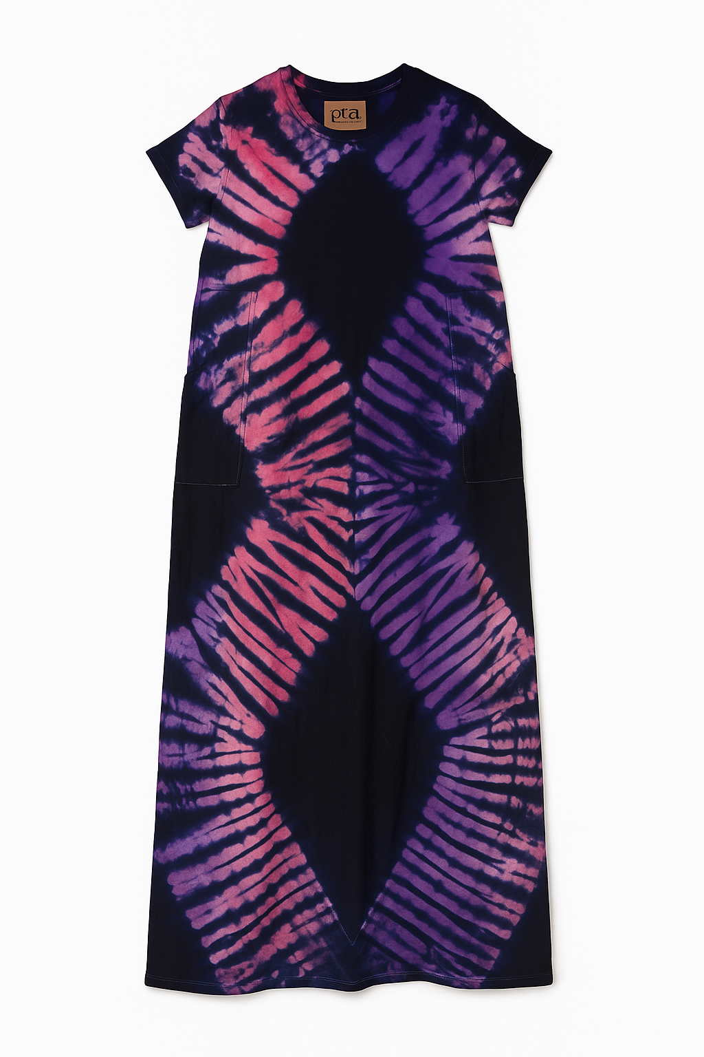 Cotton Tie-Dye Maxi Dress