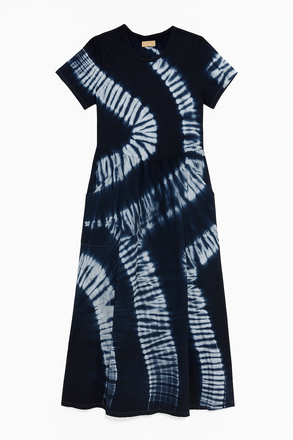 Cotton Tie-Dye Maxi Dress