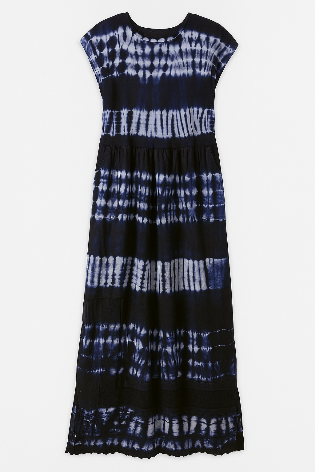 Cotton Tie-Dye Maxi Dress