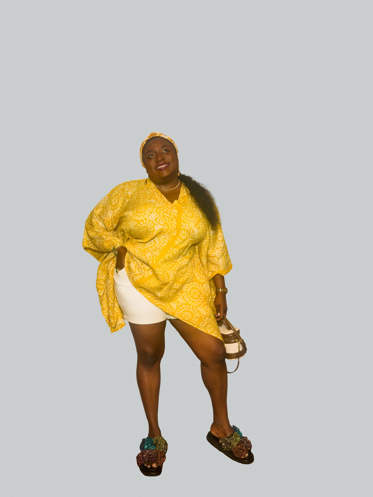 Adire Agbada Top