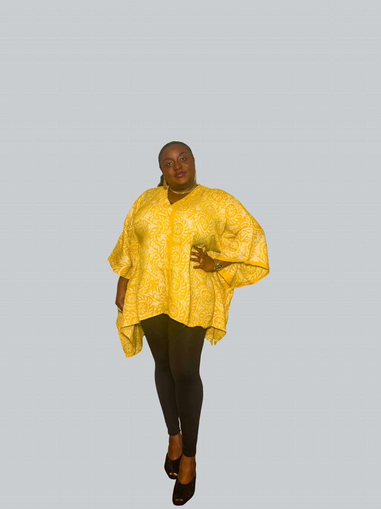 Adire Agbada Top