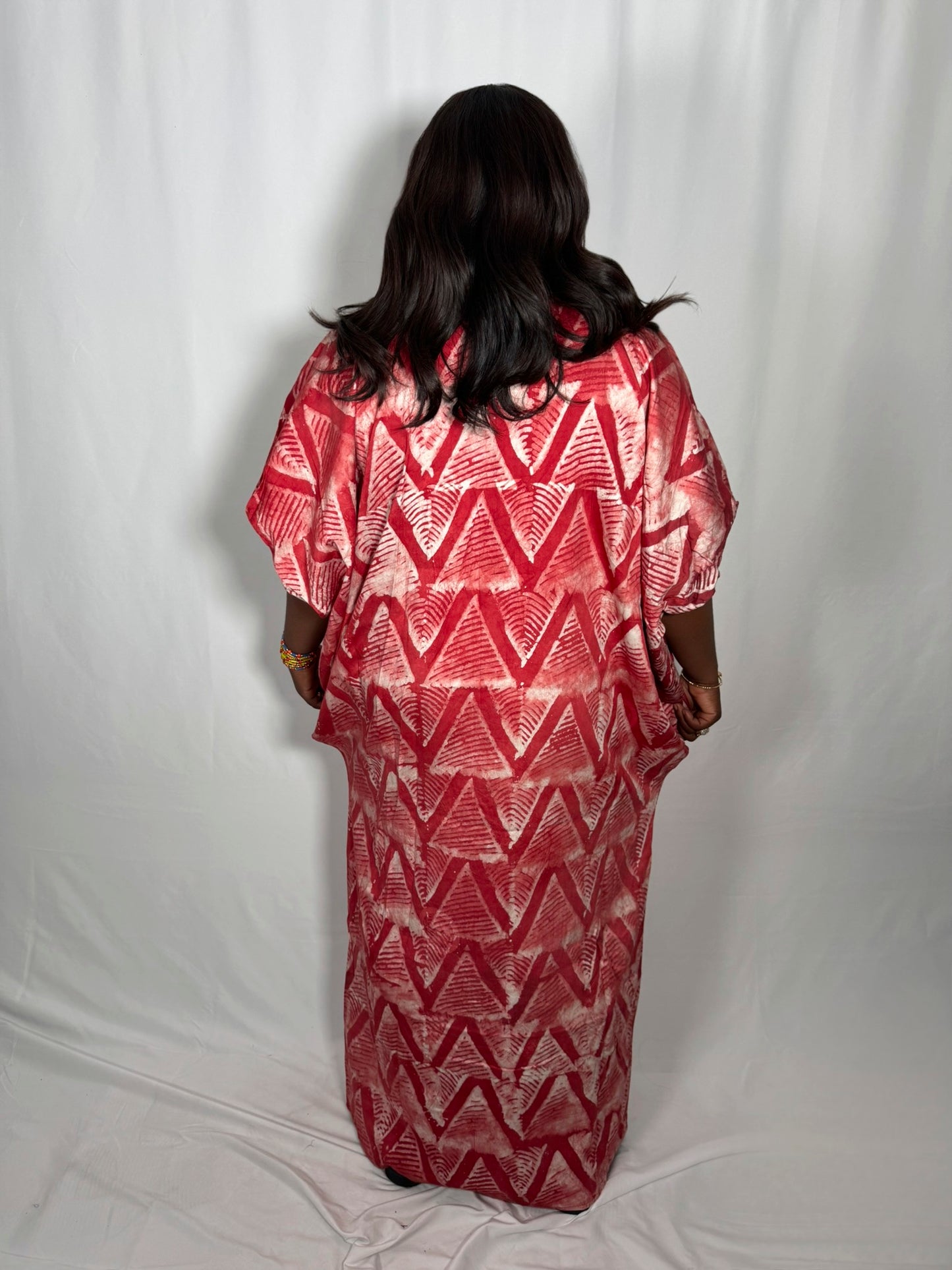 Bisola embellished Adire Bubu
