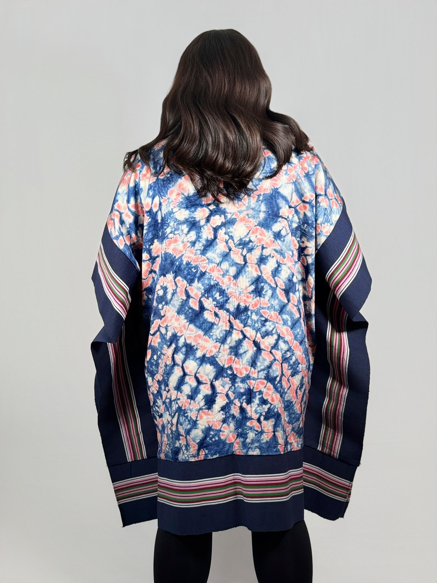 Ashabi Adire & Aso-Oke Kimono Jacket